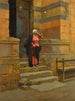Antes de la mezquita - Ludwig Deutsch — vista de la obra
