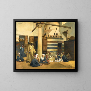 Ludwig Deutsch - In the Madrasa.webp