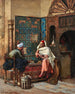 The Chess Players - Ludwig Deutsch — artwork view