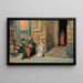 Le Tribut - Ludwig Deutsch — cuadro enmarcado en la pared