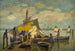 Arrival of the fishing boat - Ludwig Dill — artwork view