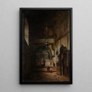 Ludwig Dittweiler - Blick in die Kapelle Sant Isidro in Venedig.webp