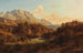 Motif near Niederdorf, Tyrol, with the Wild Kaiser mountains in the background - Ludwig Halauska — artwork view