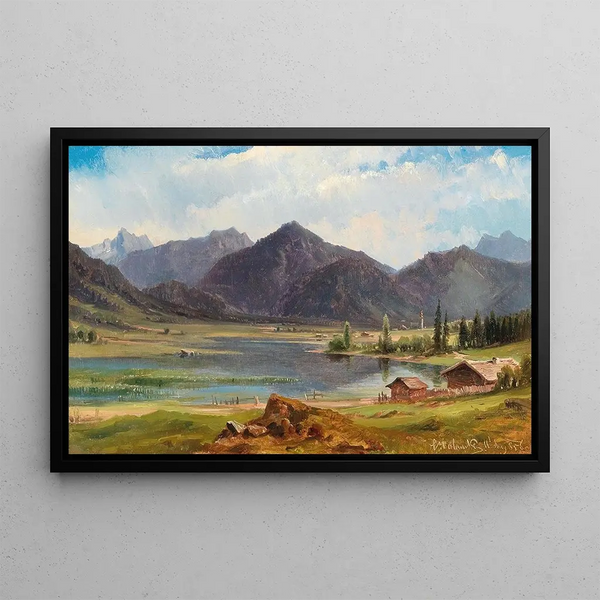 Ludwig Halauska - The Plansee in Tyrol.webp