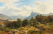 View of the Alps from Maienfeld in Graubünden towards Liechtenstein - Ludwig Halauska — artwork view