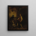 Death of a gentleman - Ludwig Kraus — framed artwork on a wall