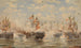 La bataille de Lissa - Ludwig Rubelli von Sturmfest — artwork view