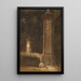 Entrada del parque - Ludwig von Hagn — cuadro enmarcado en la pared