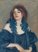 Retrato de una dama - Ludwig Wieden — vista de la obra