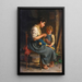 Tissage - Luigi Bechi — framed artwork on a wall