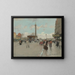 Place de la Bastille, París - Luigi Loir — cuadro enmarcado en la pared