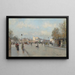 on boulevard Berthier Paris - Luigi Loir — framed artwork on a wall
