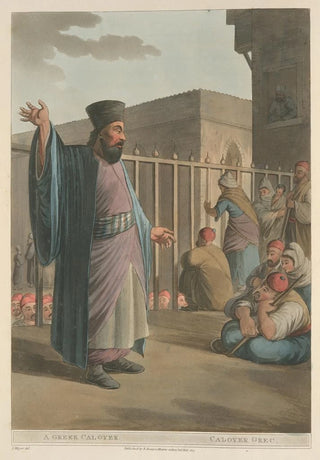 Luigi Mayer - A Greek Caloyer.webp