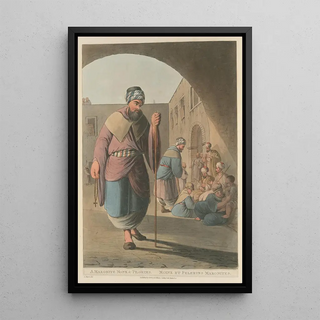 Luigi Mayer - A Maronite Monk and Pilgrims.webp