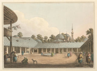 Luigi Mayer - Caravansary at Borgas.webp