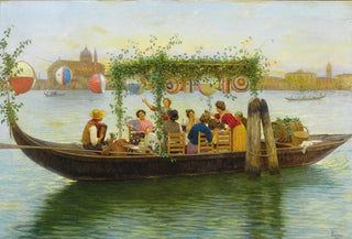 Luigi Pastega - A Festive Dinner.webp