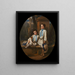 Alejandro and Luis Ferrant y Fischermans, the nephews of the painters - Luis Ferrant y Llausás — framed artwork on a wall