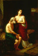Roman Charity - Luis Monroy — framed artwork on a wall