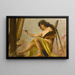 Alegoría del arte - Luis Ricardo Falero — cuadro enmarcado en la pared