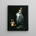 Pris dans la toile - Luis Ricardo Falero — framed artwork on a wall