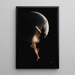 Noche - Luis Ricardo Falero — cuadro enmarcado en la pared