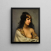 Odalisque - Luis Ricardo Falero — cuadro enmarcado en la pared