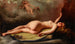 Nude reclining painting - Luis Ricardo Falero — artwork view