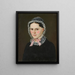 Karoline Knöpfle de Günzburg, sœur de Crescentia Kirner - Lukas Kirner — framed artwork on a wall