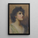 Una ensoñación - Luke Fildes — cuadro enmarcado en la pared