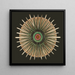 Moon - Anonymous — framed artwork on a wall