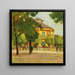 Lusthaus Prater Viena - Carl Moll — cuadro enmarcado en la pared