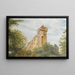 El castillo de Liechtenstein en Maria Enzersdorf - M Lechner — cuadro enmarcado en la pared