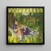 Mi familia - George Wesley Bellows — cuadro enmarcado en la pared