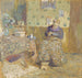 Madame Vuillard cosiendo - Édouard Vuillard — vista de la obra