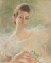 Una belleza en blanco - Madeleine Carpentier — vista de la obra