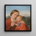 Madona y Niño - Edward Thompson Davis — cuadro enmarcado en la pared