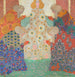 la Virgen y los Cuatro Evangelistas - Vittorio Zecchin — vista de la obra