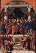 Reproducción del cuadro El matrimonio de la Virgen - Maestro dei Dodici Apostoli