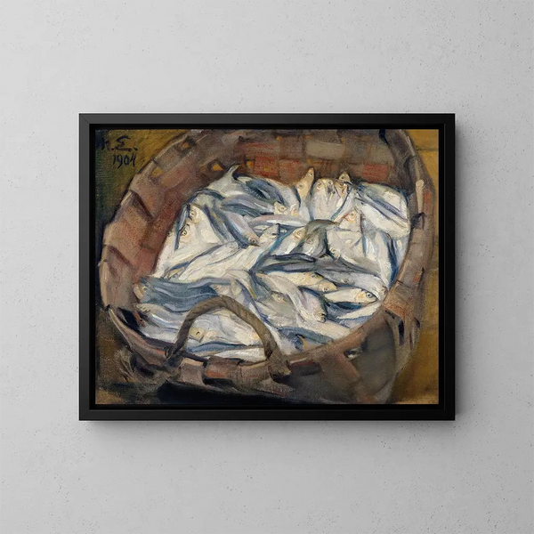Harengs de la Baltique - Magnus Enckell — cuadro enmarcado en la pared
