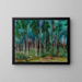 Abedules en Vksy - Magnus Enckell — cuadro enmarcado en la pared