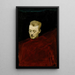 Tête de Bruno Aspelin - Magnus Enckell — cuadro enmarcado en la pared