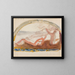 Esquisse pour l'œuvre Âge d'or - Magnus Enckell — cuadro enmarcado en la pared