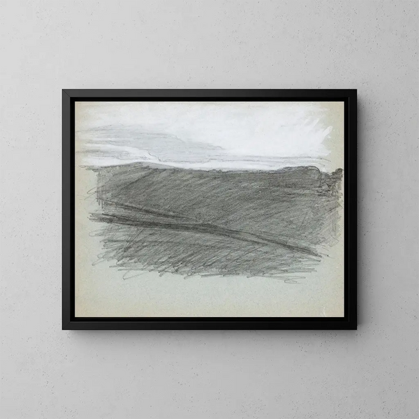 Maquette de maison - Magnus Enckell — cuadro enmarcado en la pared