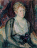 Portrait of Mrs. Agda Viln - Magnus Enckell — artwork view