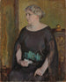 Retrato de la Sra. Lydia Keirkner - Magnus Enckell — vista de la obra