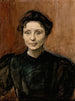 Portrait of the sculptor Madeleine Jouvray - Magnus Enckell — artwork view