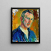 Autorretrato - Magnus Enckell — cuadro enmarcado en la pared