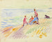 Paisaje costero - Magnus Enckell — vista de la obra