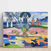 Reproduction of the painting Mahana no atua (jour de dieu) by Paul Gauguin