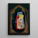 abstracto - Mainie Jellett — cuadro enmarcado en la pared